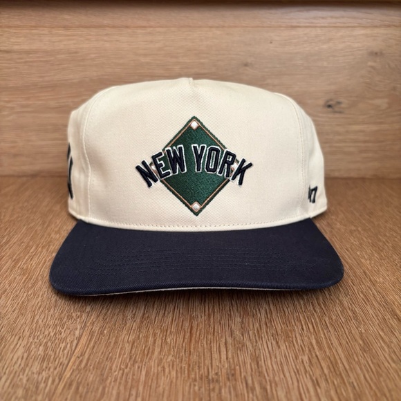 New York Yankees '47 HITCH MLB Diamond Cut adjustable snapback hat - Picture 3 of 7